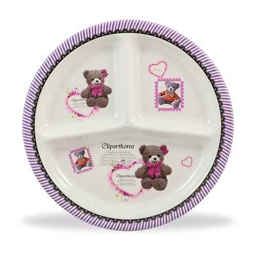 Three Portion Plate